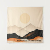 Golden Solitude Wandkleed (Voorkant)