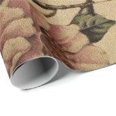 Golden Song Music Matte Wrapping Paper Cadeaupapier (Rol Hoek)