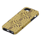 Golden Sparkle JEWEL Print Case-Mate iPhone Case (Onderkant)