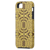 Golden Sparkle JEWEL Print Case-Mate iPhone Case (Achterkant Links)