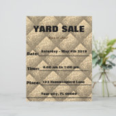 Golden Sparkle Yard Sale/Event Notice (Staand voorkant)