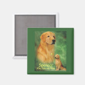 Golden Spencer Magnet (Voorkant / Achterkant)