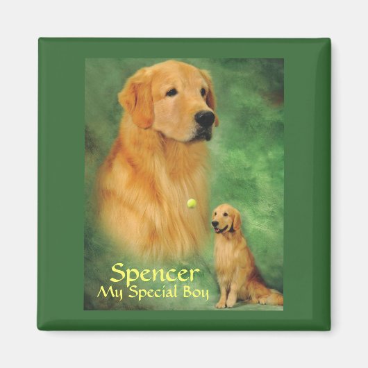 Golden Spencer Magnet (Voorkant)