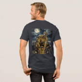 Golden Spider: Ultra-Realistic Metallic Suit T-Shi Tri-Blend Shirt (Voorkant)