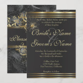 Golden Spiders: Doe mee met het uitnodigen van de Kaart (Voorkant / Achterkant)