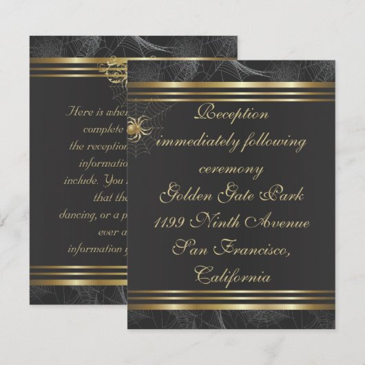 Golden Spiers Kaart invullen (Voorkant / Achterkant)