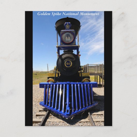 Golden Spike National Historical Monument Briefkaart (Voorkant)