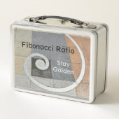 Golden Spiral Fibonacci-ratio (Achterkant)