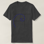 Golden Spiral Fibonacci Spiral 1 T-shirt (Design voorkant)