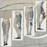 Golden Spiral Greige Beige Gray Leggings<br><div class="desc">Geïnspireerd door de Golden Spiral. Draag het om te helpen schoonheid, evenwicht en harmonie te bereiken. De Golden Ratio wordt gevonden in de natuur en gebruikt in kunst en design. De verhouding is 1 tot 1, 618 (of 1, 618033988749895... ) Wees esthetisch tevreden! In deze grijze, beige, grijze en groene...</div>