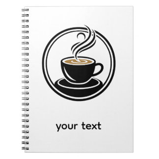 Golden Spiral in Darkness – Minimalist  Design Notitieboek