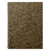 Golden Spiral Notitieboek - Metallic Pattern (Voorkant)