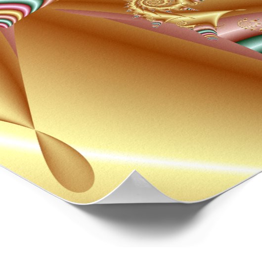 Golden Spiral Poster (Hoek)