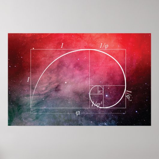Golden Spiral Poster (Voorkant)