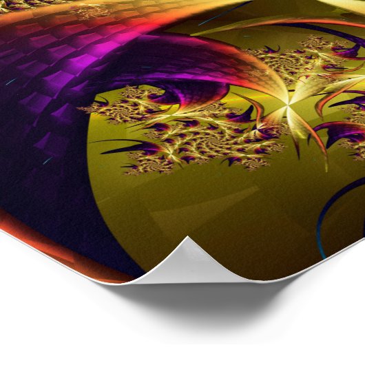 Golden Spiral Poster (Hoek)