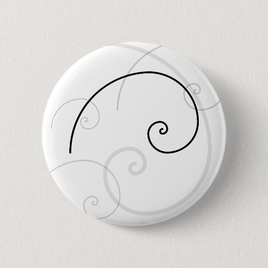 Golden Spiral Ronde Button 5,7 Cm (Voorkant)