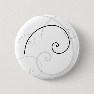 Golden Spiral Ronde Button 5,7 Cm