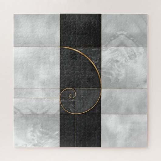 Golden Spiral - Sacred Geometry Legpuzzel (Horizontaal)