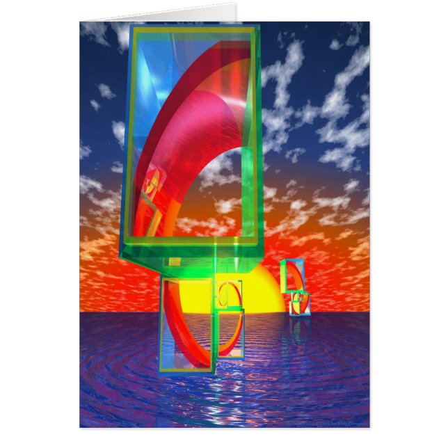 Golden Spiral Sunset Sailing (Voorkant)