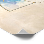 Golden Spiral - Waterverf Poster (Hoek)