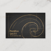 Golden Spiral Wave Visitekaartje (Voorkant)