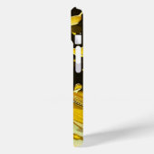 Golden Splash Dynamics iPhone Case (Achterkant / Links)