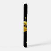 Golden Splash Dynamics iPhone Case iPhone 15 Case (Rechterkant)