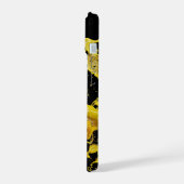 Golden Splash Dynamics iPhone Hoesje 15 Case (Linkerkant)