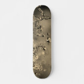Golden Splash Persoonlijk Skateboard (Voorkant)