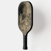 Golden Splash Pickleball Paddle (Links)