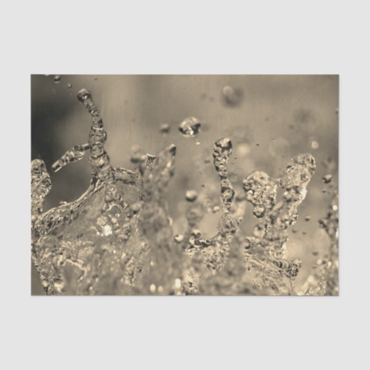 Golden Splash Tissuepapier (Voorkant)
