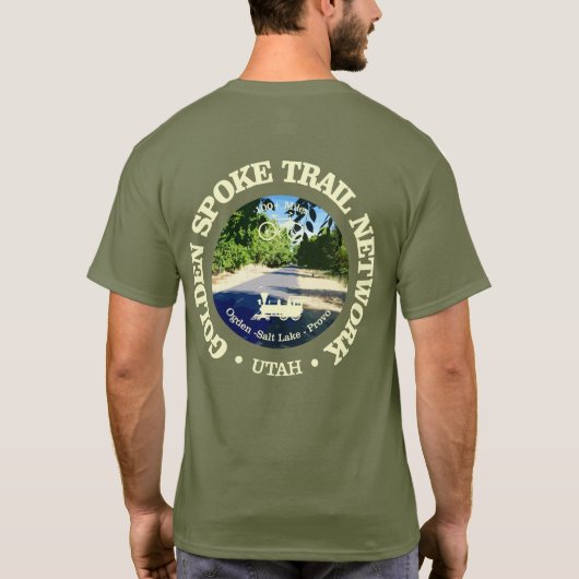 Golden Spoke Trail Network (c) T-shirt (Achterkant)