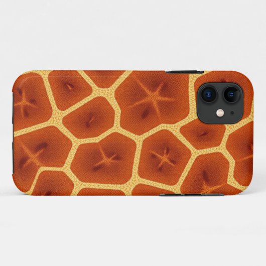 Golden Spots - Giraffe geïnspireerd Case-Mate iPhone Case (Achterkant (horizontaal))