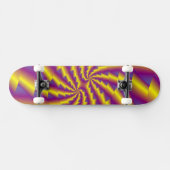 Golden Spring Spiral Skateboard (Horizontaal)