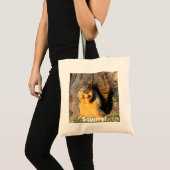 Golden Squirrel Tote Bag (Voorkant (product))