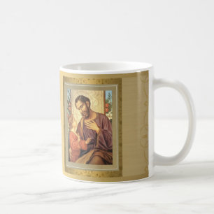 Golden St. Joseph Coffee Mok Feast Day