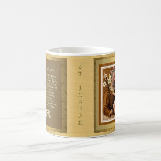 Golden St. Joseph Mok w gebed FEAST (Center)