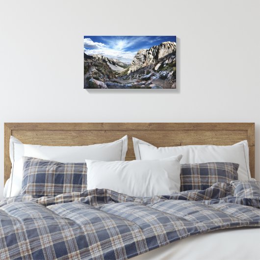 Golden Staircase - John Muir Trail Canvas Afdruk (Insitu (Slaapkamer))