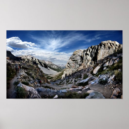 Golden Staircase - John Muir Trail Poster (Voorkant)