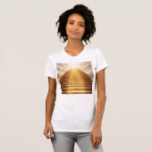 Golden Stairway To Your Higher Self T-shirt (Voorkant volledig)