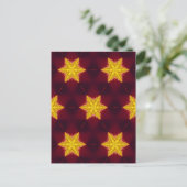 Golden Star Briefkaart (Staand voorkant)