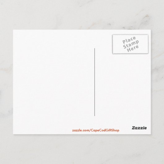 Golden Star Burst-Briefkaart Briefkaart (Achterkant)