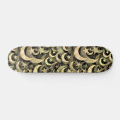 Golden Star en Crescent Persoonlijk Skateboard (Horizontaal)