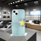 Golden Star Excellence Elegant getextureerd Blauwg Case-Mate iPhone Case