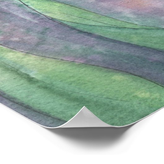 Golden Star Flower Fairy Poster (Hoek)