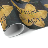 Golden Star Hakuna Matata Kunstdruk Cadeaupapier (Rol Hoek)