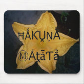 Golden Star Hakuna Matata Kunstdruk Muismat (Voorkant)