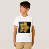 Golden Star Hakuna Matata Kunstdruk T-shirt (Voorkant volledig)