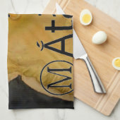 Golden Star Hakuna Matata Kunstdruk Theedoek (Quarter Fold)