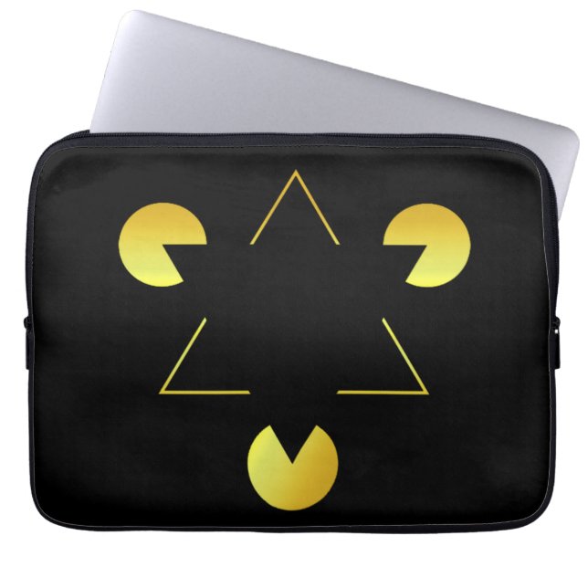 Golden Star illusion Electronics Bag Laptop Sleeve (Voorkant)